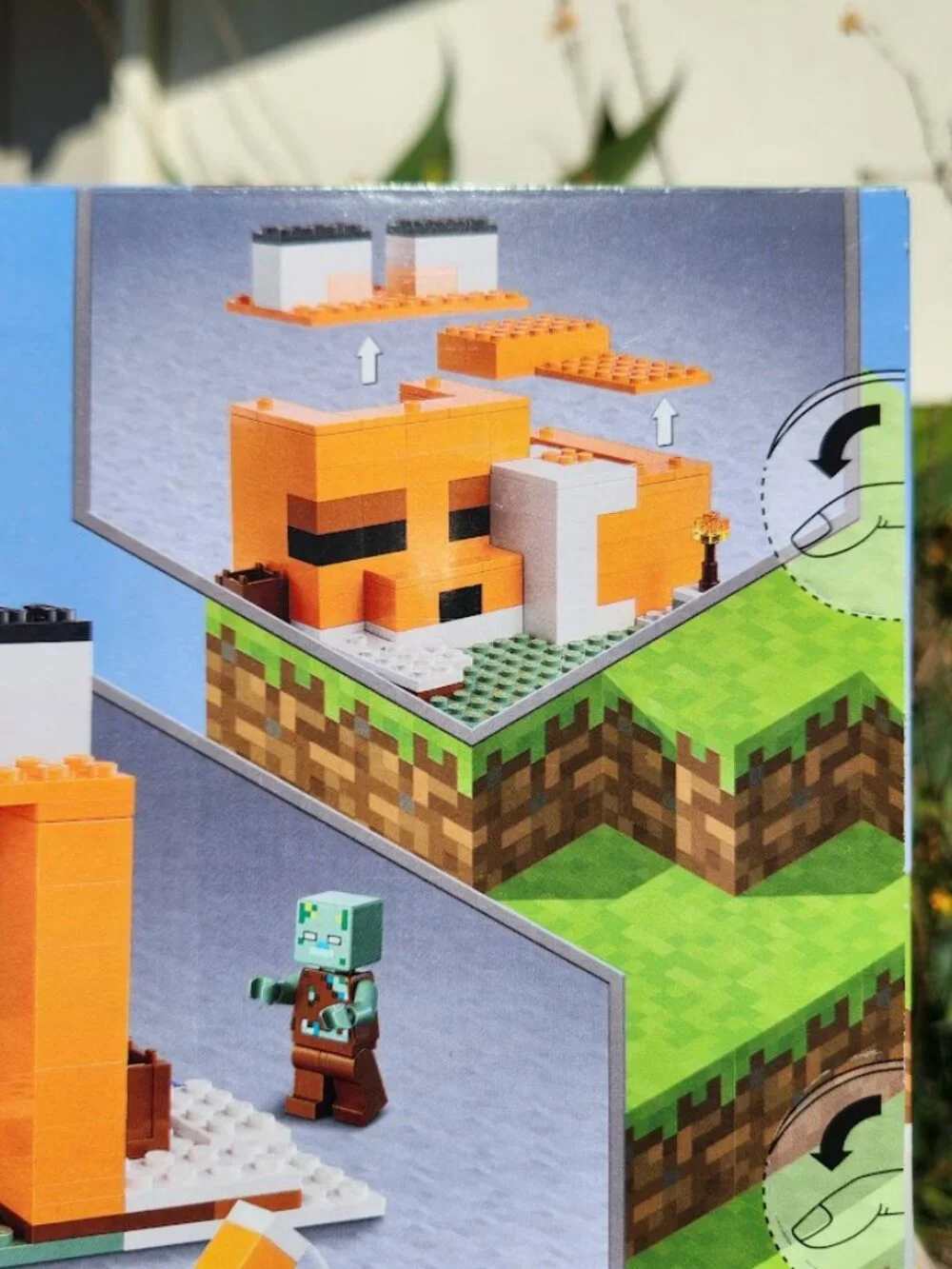 NEW LEGO MINECRAFT Fox Lodge House 21178 Drowned Zombie You will receive: (1) LE - Picture 5 of 9